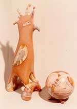 Reincarnation. Ceramics. 50�15�20 20�20�21 ��. 1996�.