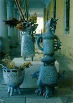 Decorative composition. Ceramics. 1995�.