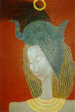 " Egyptian Madonna". 1998. C.o. 60�40